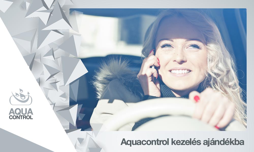Aquacontrol kezelés ajándékba